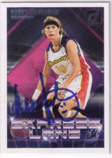 NANCY LIEBERMAN Signed Autographed 2019 Panini Donruss WNBA #11 EXPRESS LANE 🔥