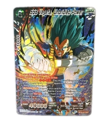 Bandai SSB Vegeta, Unbridled Power Ultimate Squad Foil SR EN BT15-145