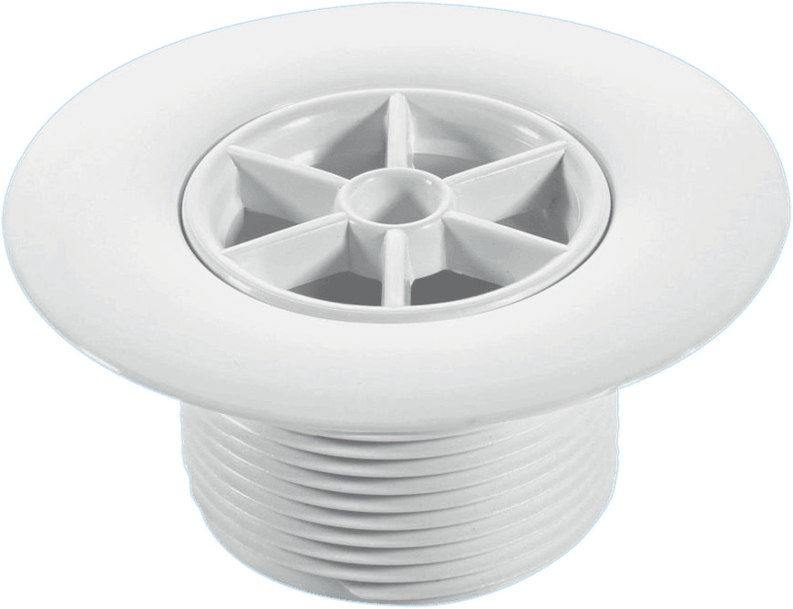 McAlpine STW85WH Standard Waste for STW 1.5"" Durable Shower Traps, White