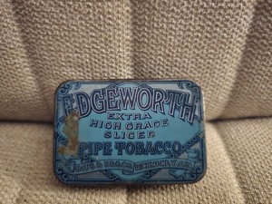 Vintage Edgeworth Extra High Grade Sliced Pipe Tobacco Tin Larus & Bro Co