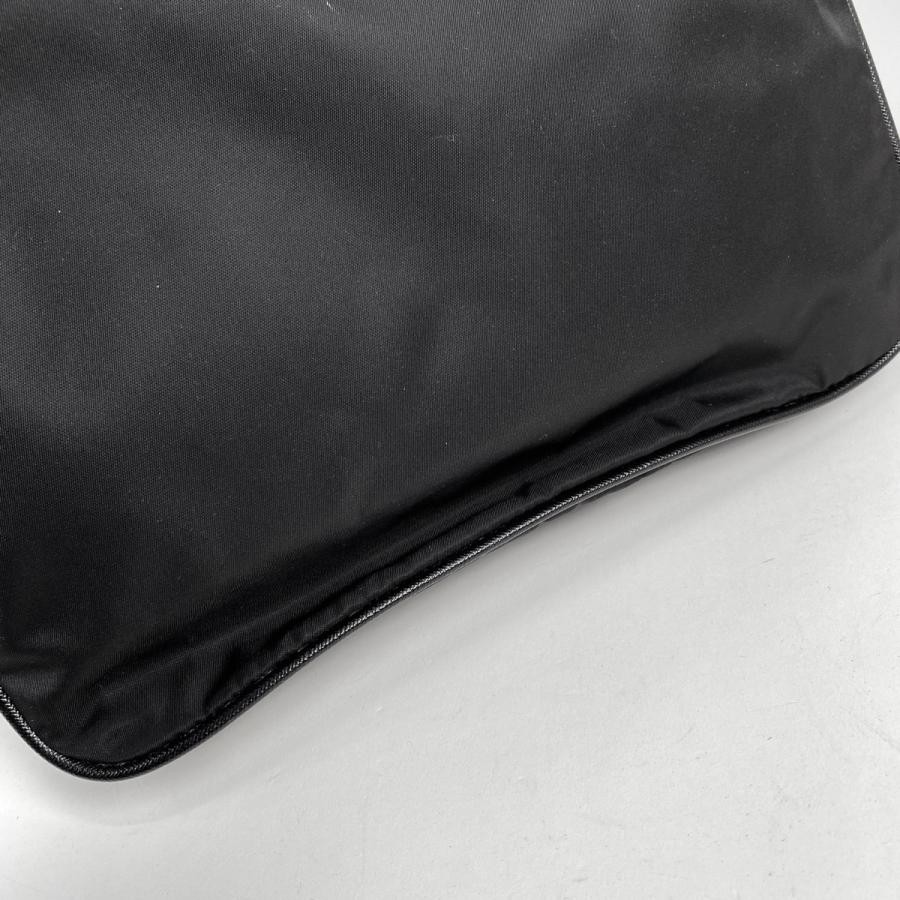 PRADA VA0563 Plate Shoulder Bag Tessuto Nylon Black #BS1560 thumbnail 4