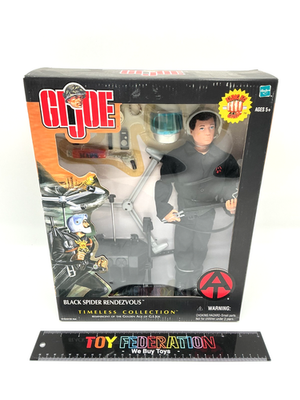 Hasbro GI Joe Timeless Collection BLACK SPIDER RENDEZVOUS Action