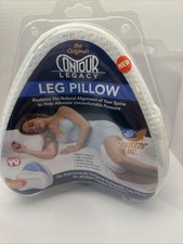 NEW Contour Legacy Leg Pillow Reduce Pressure on Lower Back Knees Memory Foam L