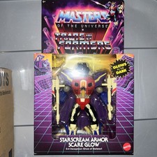 Masters of the Universe Transformers Starscream Armor Scare Glow In The Dark New