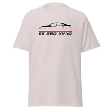 For ES 350 XV40 2006-2012 Fans V6 Executive Luxury Sedan T-Shirt Racing Unisex