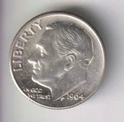 1964-D ROOSEVELT DIME 10¢ DENVER 90% SILVER COIN UNITED STATES MINT