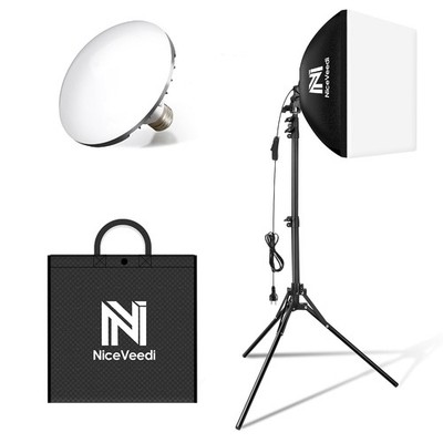 Softbox LED Beleuchtung 40x40cm 50W 5400K