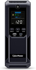 Cyberpower CP1500AVRLCD3 Intelligent LCD UPS System, 1500VA/900W, 12 Outlets, 2