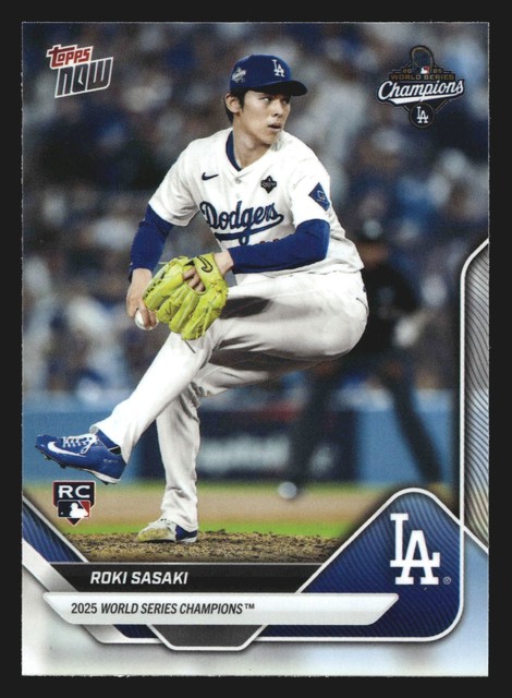 Roki Sasaki 2025 Topps Topps