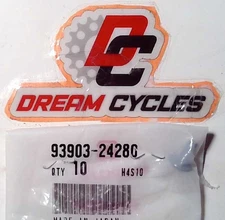 NOS GENUINE HONDA TAP SCREW 93903-24280 NEW OEM FACTORY ORIGINAL PARTS