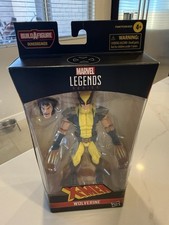 MARVEL LEGENDS WOLVERINE X-MEN YELLOW SUIT BAF BONEBREAKER 6 FIGURE NEW IN BOX