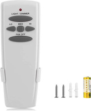 UC7078T Ceiling Fan Remote Control Only Compatible with Hampton Bay UC7078T, CHQ