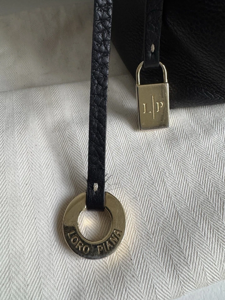 Loro Piana Handtasche in Schwarz - Bild 3 von 4