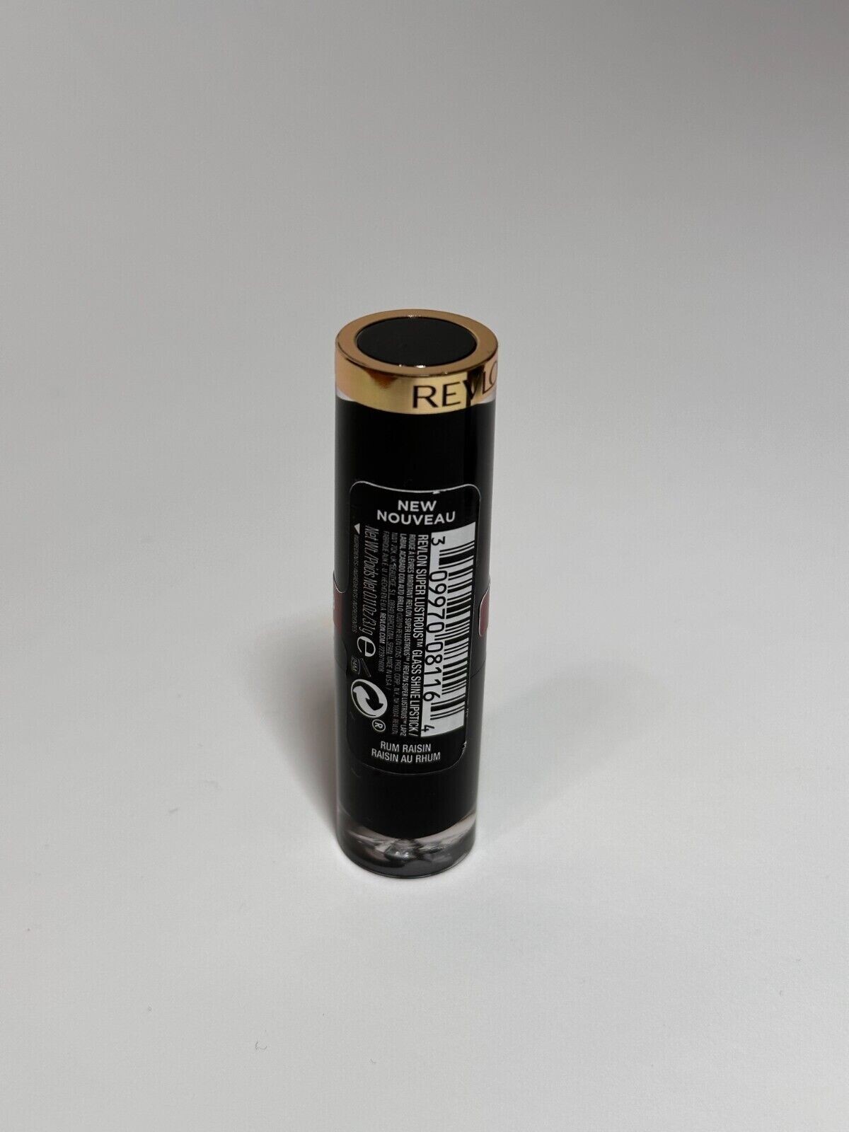 Revlon Super Lustrous Glass Shine 008 Rum Raisin Lipstick Sealed New