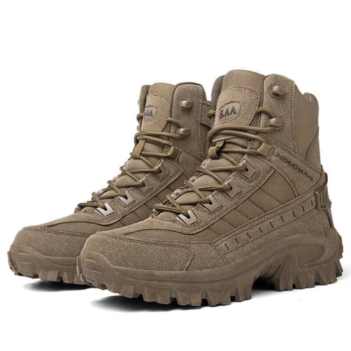 Stivali Uomo Escursionismo Militare Impermeabili Tattici Combattimento Moto Scarpe/ - Foto 21 di 32