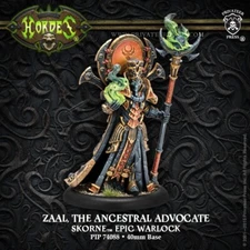 HORDES-SKORNE:  Zaal The Ancestral Advocate Epic Warlock  [PIP 74088]