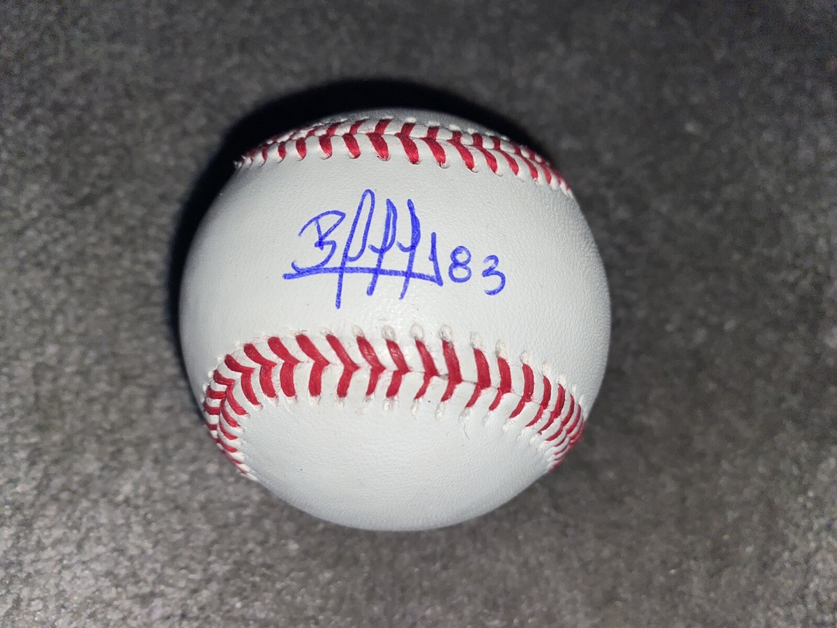 SEATTLE MARINERS EDUARD BAZARDO HAND SIGNED AUTOGRAPHED BALL