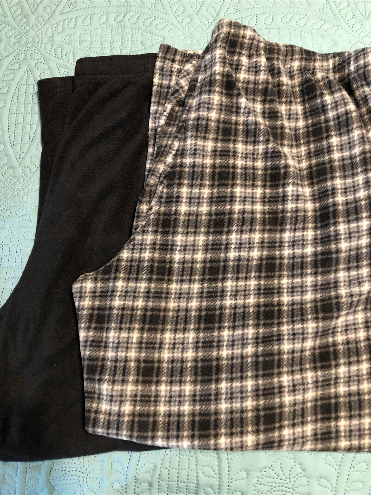 Scandia Woods Men's Lounge PJ Pants 2XL Polyester Fleece With Pockets