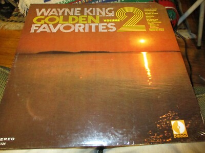 Sealed 1969 WAYNE KING Golden Favorites 2 LP Decca DL 75134 Jazz Easy Listening 