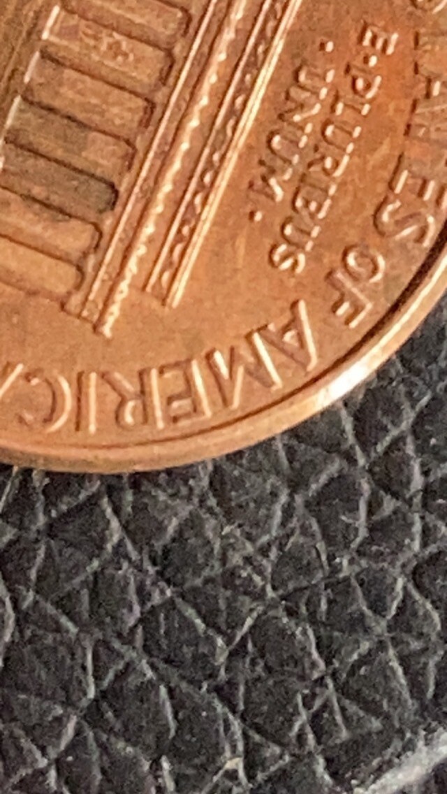 2003 RARE! Dye Error And Extremely Close Touching AM Error No Mint