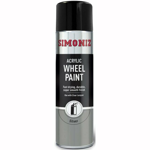 Aerosol de pintura acrílica plateada Simoniz 500 ml x 3 SIMW50D - Imagen 2 de 3
