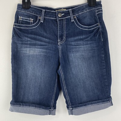 Bermuda Shorts Earl Jean Shorts Earl Jean Size Women's Blue Denim