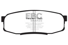 Pastiglie freno posteriori EBC Greenstuff per Lexus LX570 5.7 (2007>15)