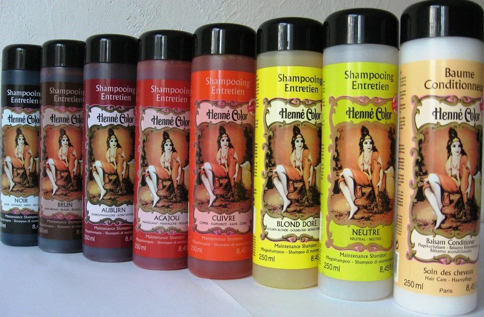 Henne Color Farbpflegeshampoo o Pflegekurbalsam mit Henna (3,48 €/100ml)