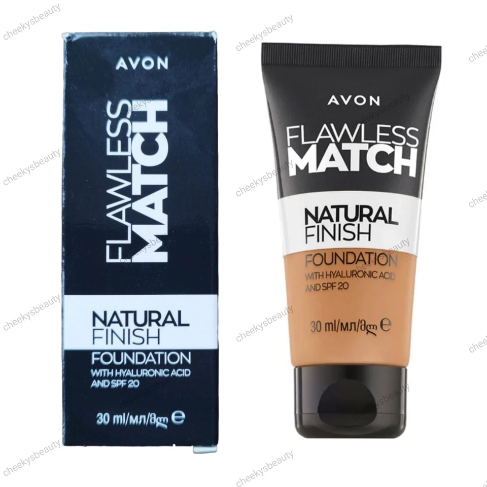 Avon Flawless Match Natural Finish Foundation SPF20 30ml Choose Your Shade - Image 4 of 4