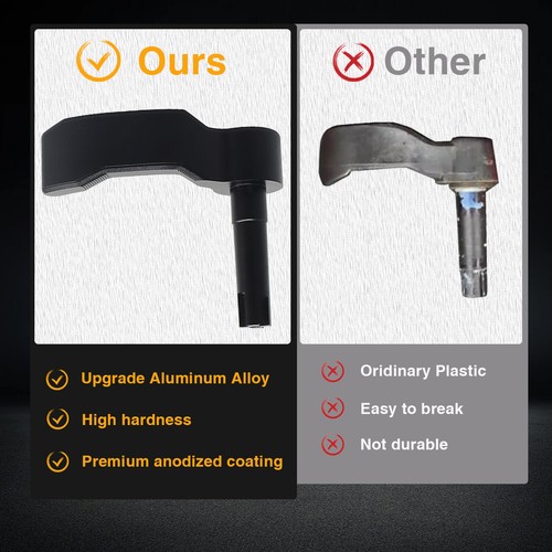 Black Aluminum Thumb Throttle Control Lever for Sportsman SP 850 Polaris 15-19 - Foto 2 di 7