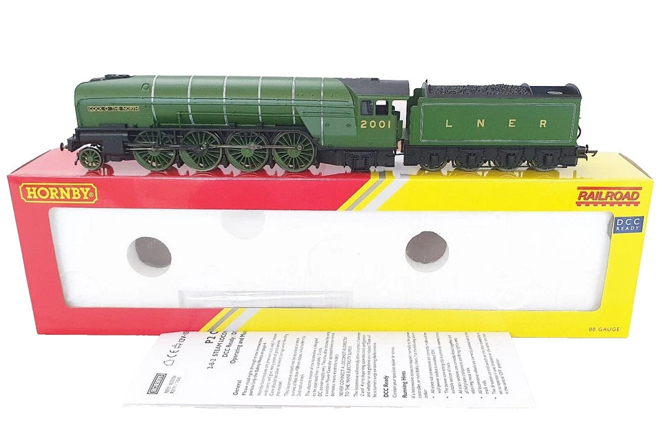 Hornby OO HO British LNER Class P2 "COCK O THE NORTH" 4-8-2 Steam Locomotive MIB - Image 2 of 4