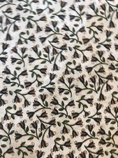 Moda Small FLORAL Blue Green Creme Mixer Saltbox Farms Cotton Quilting Fabric