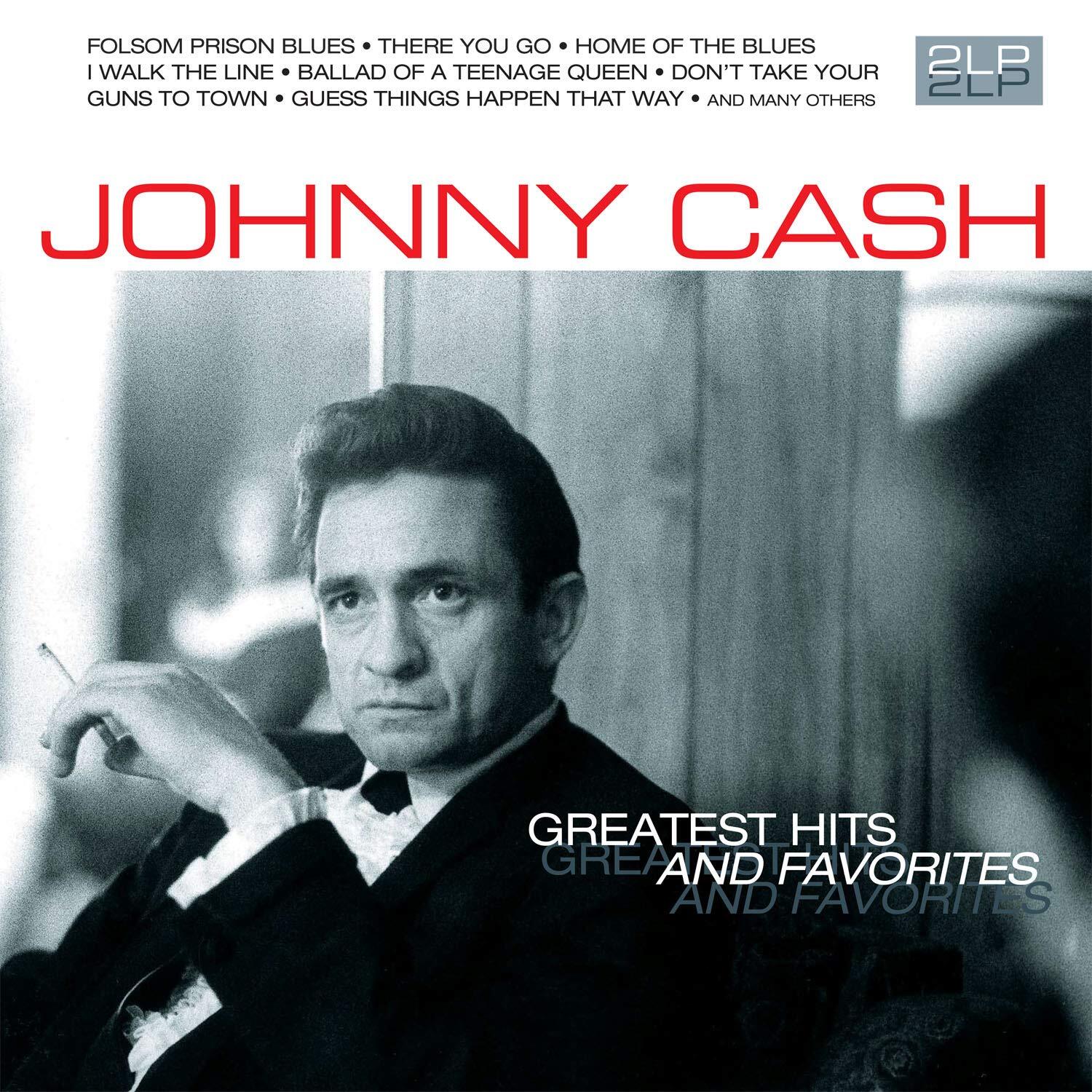 Johnny Cash Greatest Hits & Favorites (Vinyl LP)