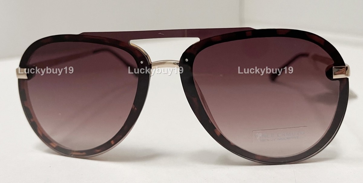 Vince Camuto VC991 Brown Gold Authentic Sunglasses Women  display picture 1