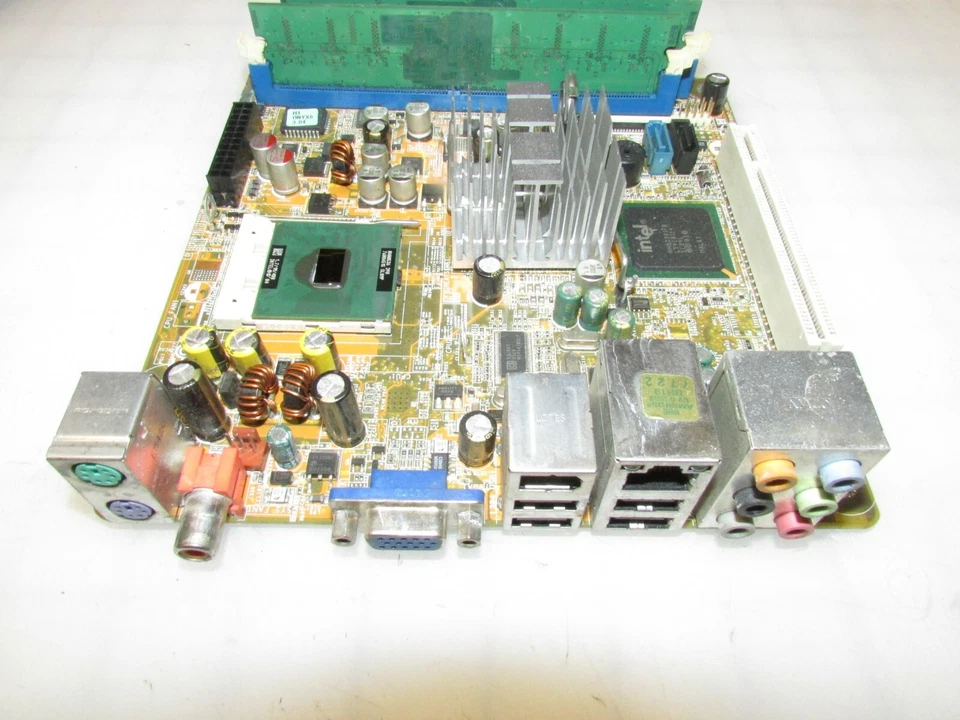 HP 5188-3647 ASUS PTGV-DM MOTHERBOARD WITH 1.70 GHz CELERON M 390 + 1GB RAM - Image 2 of 2
