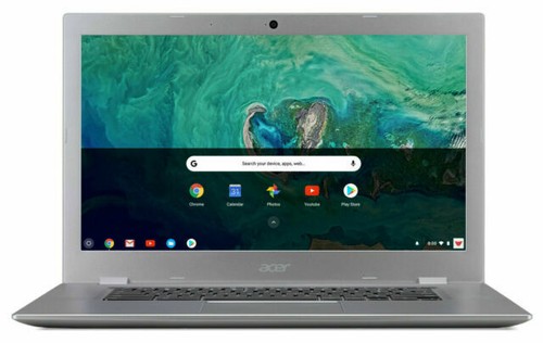 Acer CB315-1HT-C9UA Chromebook 15.6" Intel Celeron 4GB RAM 32GB SSD Laptop - Sparkly Silver