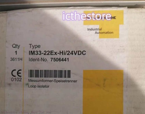 Relais De Sécurité Turck IM33-22Ex-Hi/24VDC - Neuf Pour Applications Industrielles
