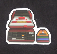 Colorful Gamers  Video Gaming Sticker 2.18" x 2.5" Z 