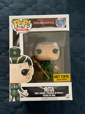 Funko Pop Power Rangers Movie #401 Rita Hot Topic Exclusive