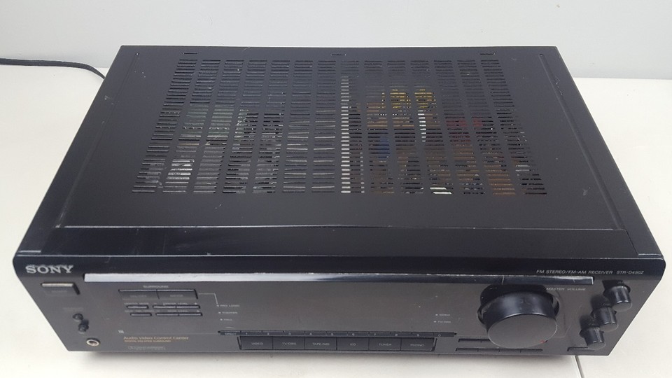 SONY FM AM HOME THEATER STEREO SURROUND SOUND RECEIVER STR-D450Z | eBay