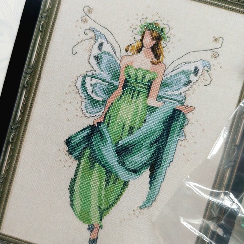 Fern Cross Stitch Chart Pattern by Nora Corbett Pixie Couture Collection NC107 - Picture 2 of 11