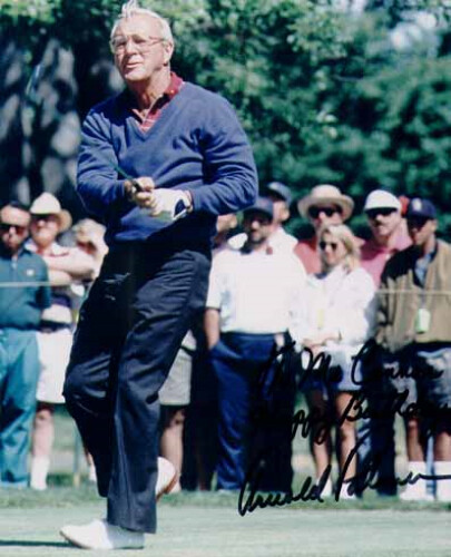 Arnold Palmer - Golfista - Foto firmada - Certificado de autenticidad (7982) - Imagen 1 de 1