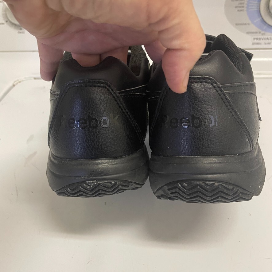 Reebok Sneakers Mens 8 4E Black Work N Cushion Hook and Loop 8V53672 059503 image 6