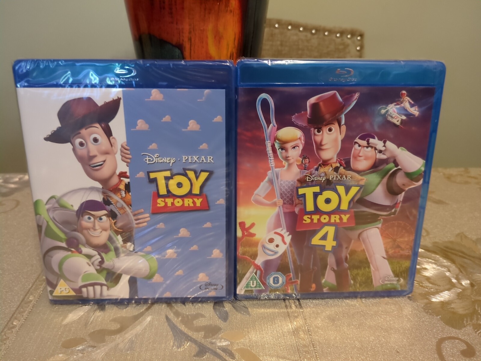 Toy Story & Toy Story 4 Region UK Europe BLU RAYS NEW SEALED Free Post