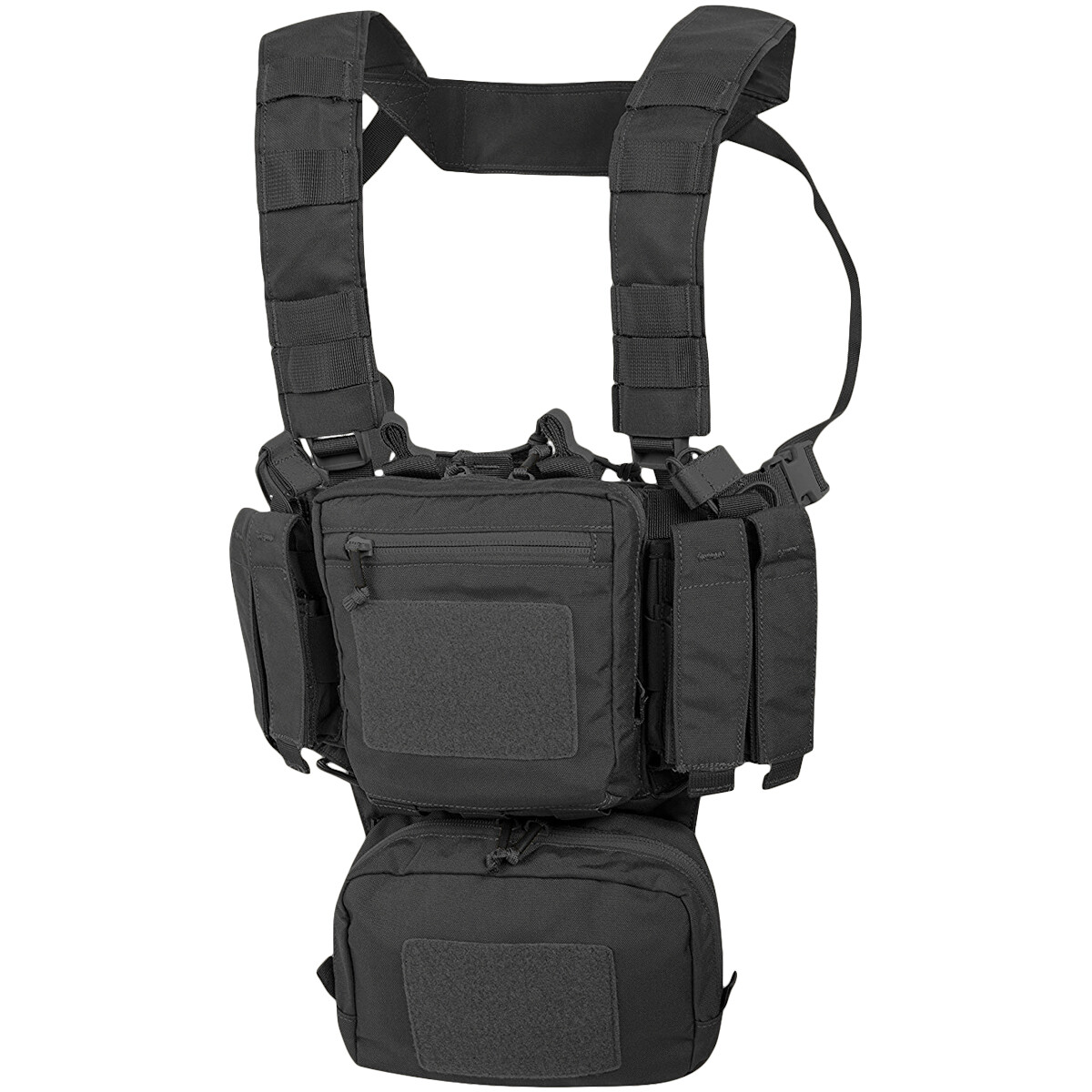 Helikon Gilet Tattico Training Mini Rig Munizioni MOLLE Airsoft Polizia Noir