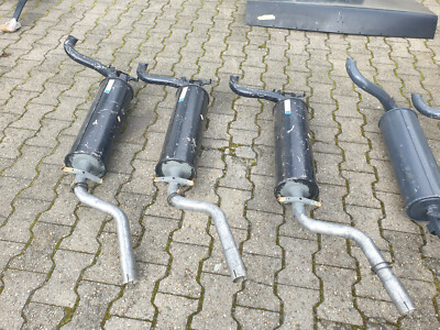 NEU NOS Mercedes W123 S123 C123 Auspuff Schalldaempfer Exhaust Pipe Muffler OEM