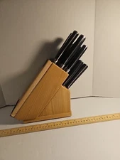 BergHOFF 20 Pieces Forged Smart Knife Block Set with Swivel Base, Cutting Board