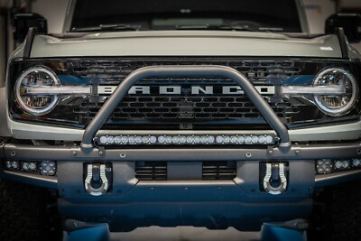 Baja Designs S8 Wide Light Bar Kit For 21+ Bronco W/ Steel Bumper & Upfitter