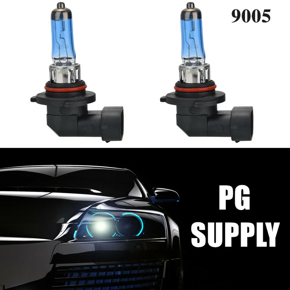 4X HB3 9005 & HB4 9006 Xenon Gas Halogen Car HeadLights Bulbs Kit Set 6000k - Image 3 of 4