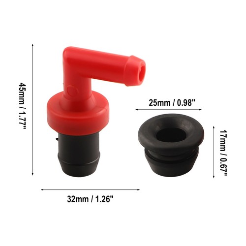 Replacement Part Red PCV Valve Fits Various Models of For Honda & For Acura - Picture 10 of 23